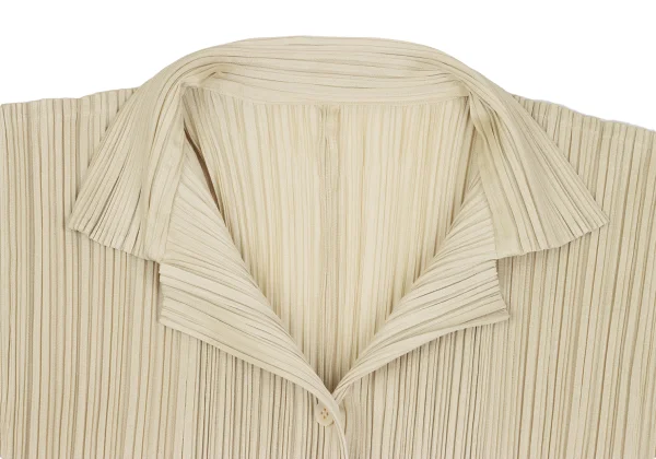 PLEATS PLEASE Pleats Open Collar Shirt K-165861_004
