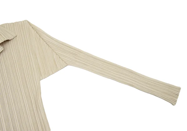 PLEATS PLEASE Pleats Open Collar Shirt K-165861_006