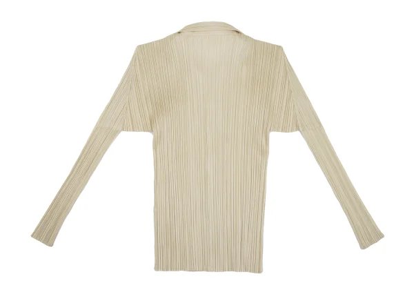 PLEATS PLEASE Pleats Open Collar Shirt K-165861_010