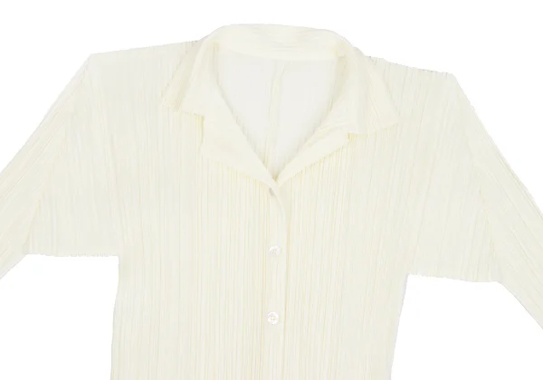 PLEATS PLEASE Pleats Open Collar Shirt K-165862_003