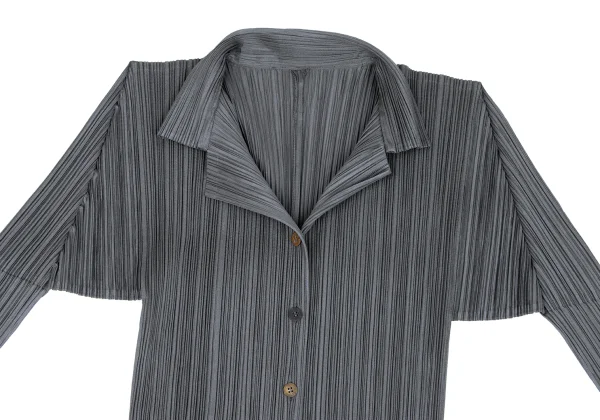 PLEATS PLEASE Pleats Open Collar Shirt K-165863_003