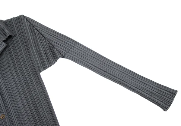PLEATS PLEASE Pleats Open Collar Shirt K-165863_007