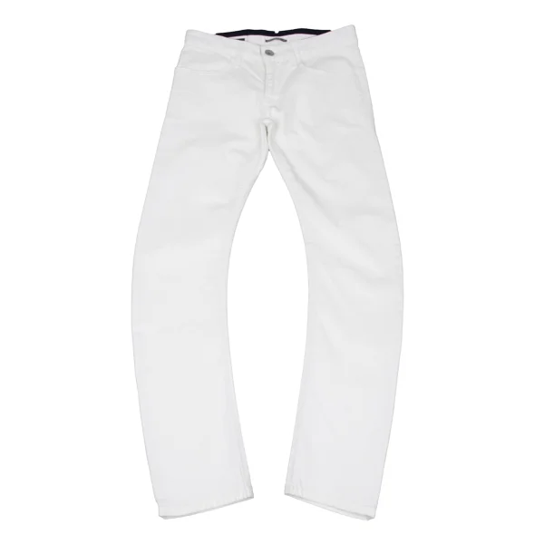 junhashimoto×EDWIN Rib Switching Banana Pants White XS K-165864_001