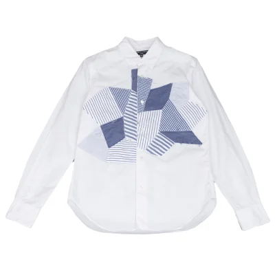 COMME des GARCONS HOMME Crazy Patch Long Sleeve Shirt