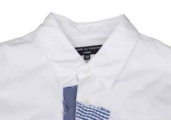 COMME des GARCONS HOMME Crazy Patch Long Sleeve Shirt K-165865_003
