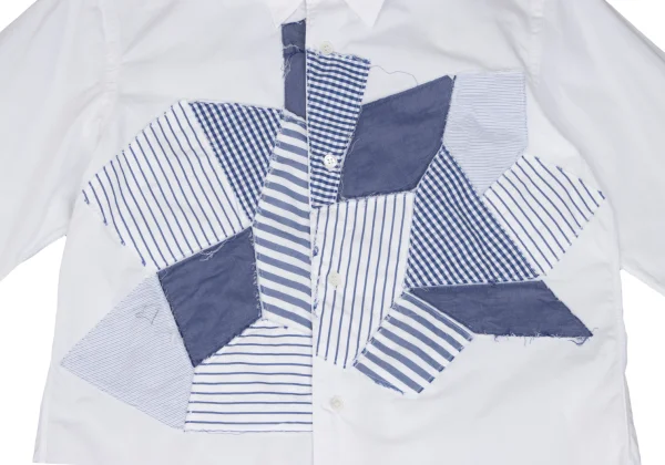 COMME des GARCONS HOMME Crazy Patch Long Sleeve Shirt K-165865_006