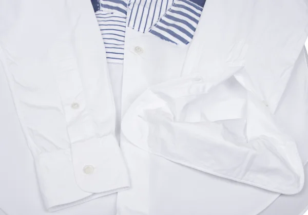 COMME des GARCONS HOMME Crazy Patch Long Sleeve Shirt K-165865_009