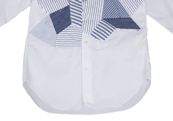 COMME des GARCONS HOMME Crazy Patch Long Sleeve Shirt K-165865_010
