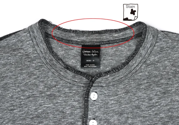 NUMBER(N)INE Henley Neck T SHirt K-165867_003