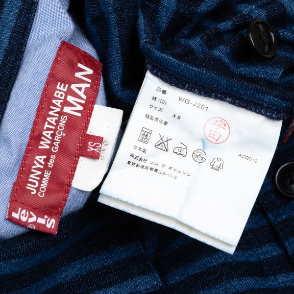 JUNYA WATANABE MAN×Levi's Cotton Jersey Stripe Jacket K-165870_017