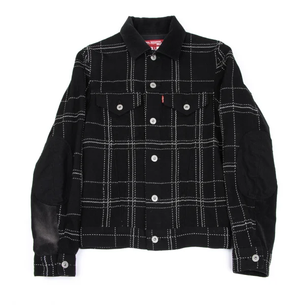 JUNYA WATANABE MAN×Levi's Stitch Wool Track Jacket Black XS K-165872_001