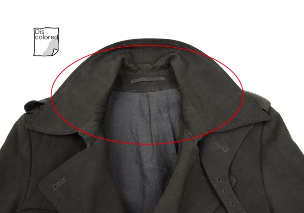 ATTACHMENT Rayon Trench Coat K-165882_004