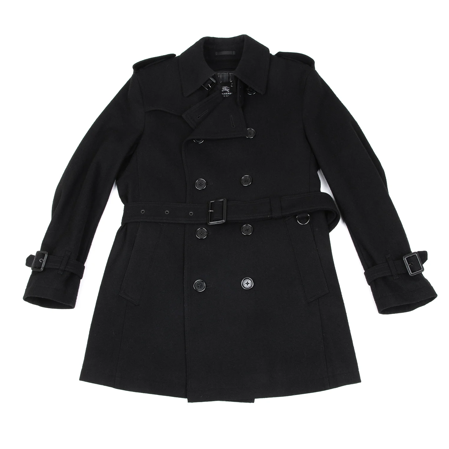 バーバリー ブラックレーベルBURBERRY BLACK LABEL メルトンウール