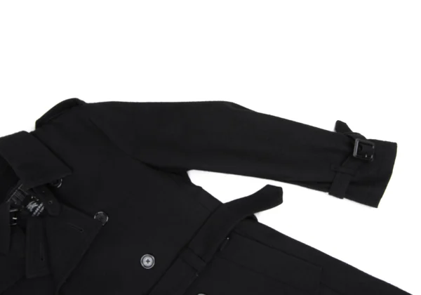Burberry Black label ハーフコート バーバリー ブラックレーベルBURBERRY BLACK LABEL メルトンウール