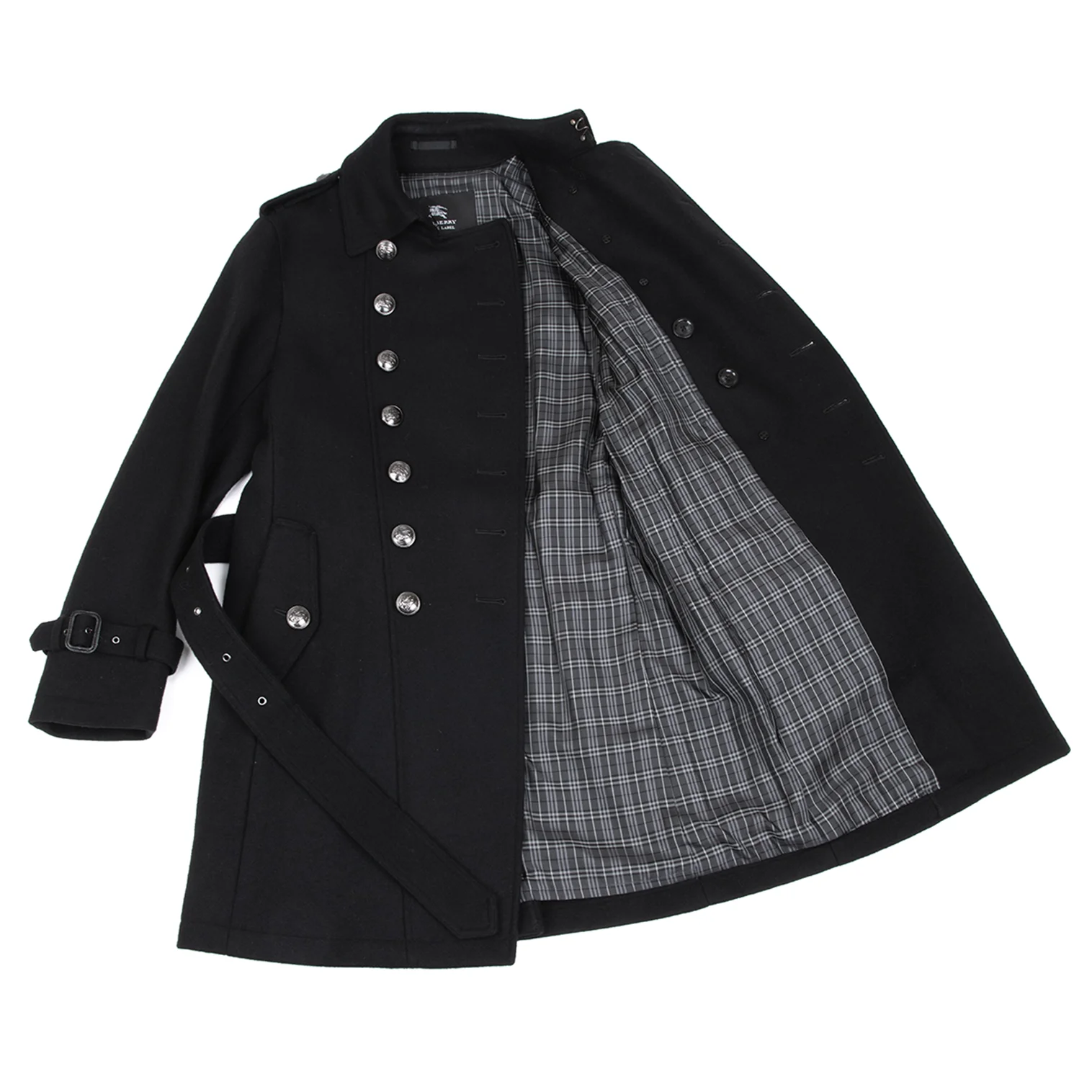 バーバリー ブラックレーベルBURBERRY BLACK LABEL メルトンウール