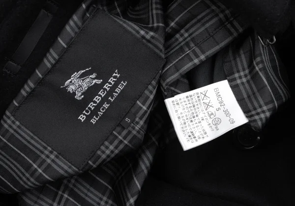 バーバリー ブラックレーベルBURBERRY BLACK LABEL メルトンウール