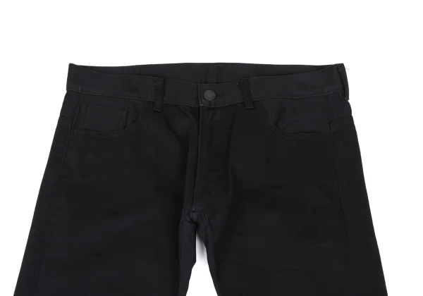 ラッドミュージシャンLAD MUSICIAN コットンスキニーフレアパンツ 黒44 K-165885_002