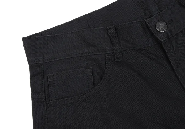 ラッドミュージシャンLAD MUSICIAN コットンスキニーフレアパンツ 黒44 K-165885_004