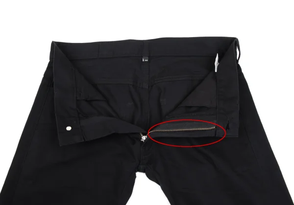 ラッドミュージシャンLAD MUSICIAN コットンスキニーフレアパンツ 黒44 K-165885_005