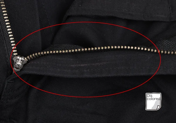 ラッドミュージシャンLAD MUSICIAN コットンスキニーフレアパンツ 黒44 K-165885_006