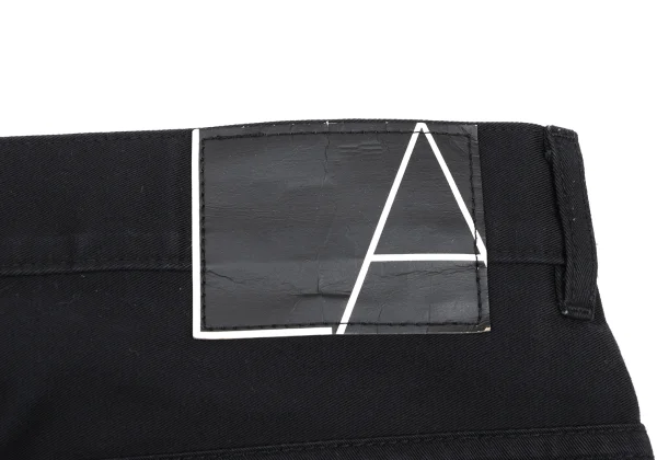 ラッドミュージシャンLAD MUSICIAN コットンスキニーフレアパンツ 黒44 K-165885_010