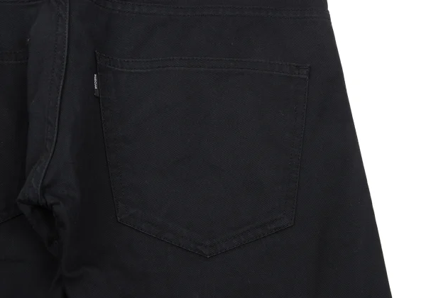 ラッドミュージシャンLAD MUSICIAN コットンスキニーフレアパンツ 黒44 K-165885_011