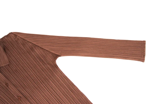 PLEATS PLEASE Pleated Long Sleeved Shirt K-165886_005