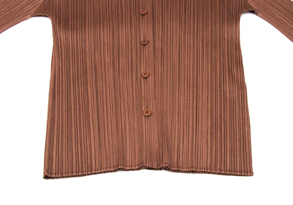 PLEATS PLEASE Pleated Long Sleeved Shirt K-165886_007