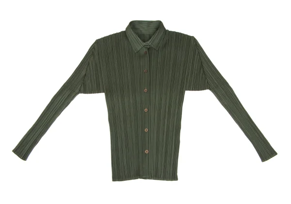 PLEATS PLEASE Pleats Long Sleeve Shirt K-165889_002