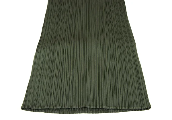 プリーツプリーズPLEATS PLEASE プリーツスカート カーキ2 (K-165890)