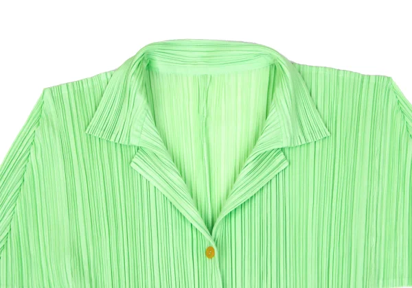 PLEATS PLEASE Pleats Open Collar Shirt K-165892_003