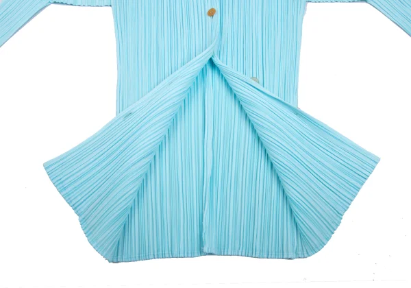 PLEATS PLEASE Pleated Open Collar Shirt K-165893_010