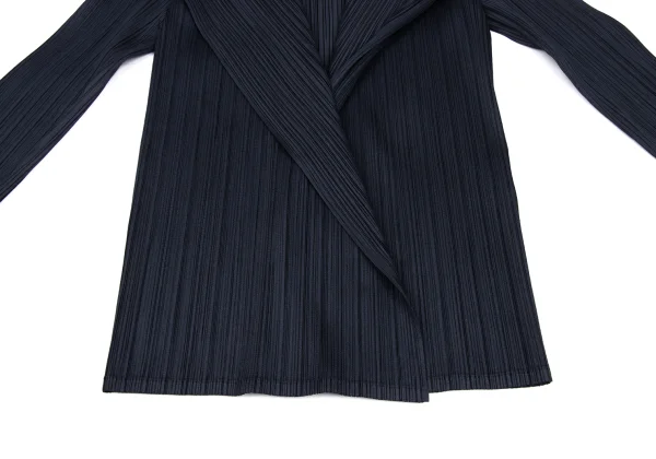 プリーツプリーズPLEATS PLEASE プリーツバックスリットボタンレス