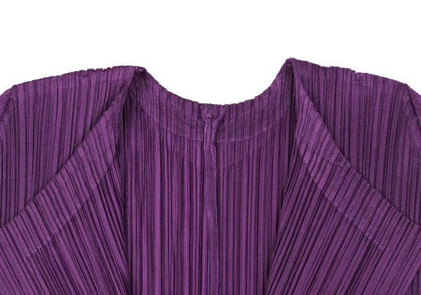 PLEATS PLEASE パープル プリーツトップス 中古・古着通販】PLEATS PLEASE (プリーツプリーズ) プリーツSS