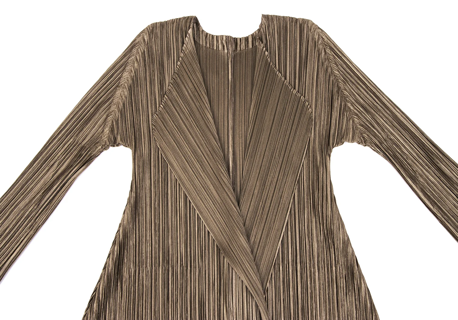 プリーツプリーズPLEATS PLEASE シャイニープリーツボタンレス