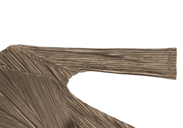 PLEATS PLEASE Shiny Pleats Buttonless Jacket K-165902_006