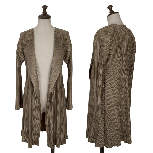 PLEATS PLEASE Shiny Pleats Buttonless Jacket & Pants K-165904_002