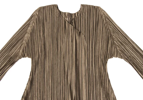 PLEATS PLEASE Shiny Pleats Buttonless Jacket & Pants K-165904_006