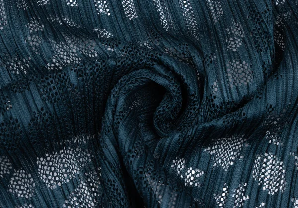 PLEATS PLEASE Jacquard Mesh Pleats Long Cardigan K-165905_014