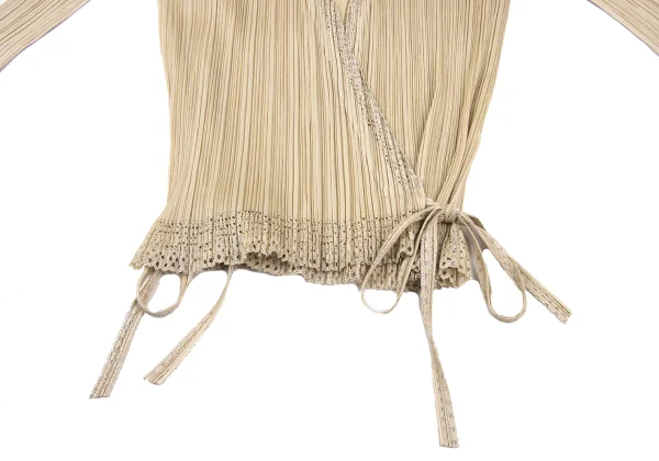 PLEATS PLEASE Cutting Cache-coeur Cardigan K-165906_008