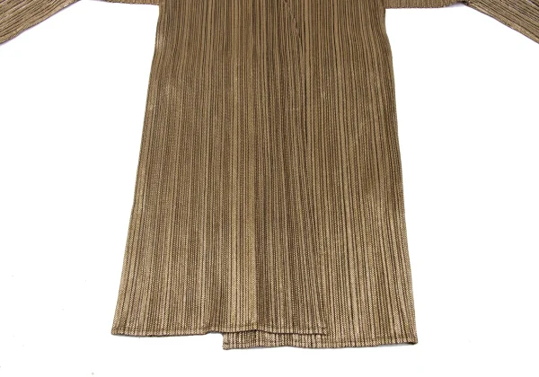 PLEATS PLEASE Foil Print Buttonless Cadigan K-165907_012