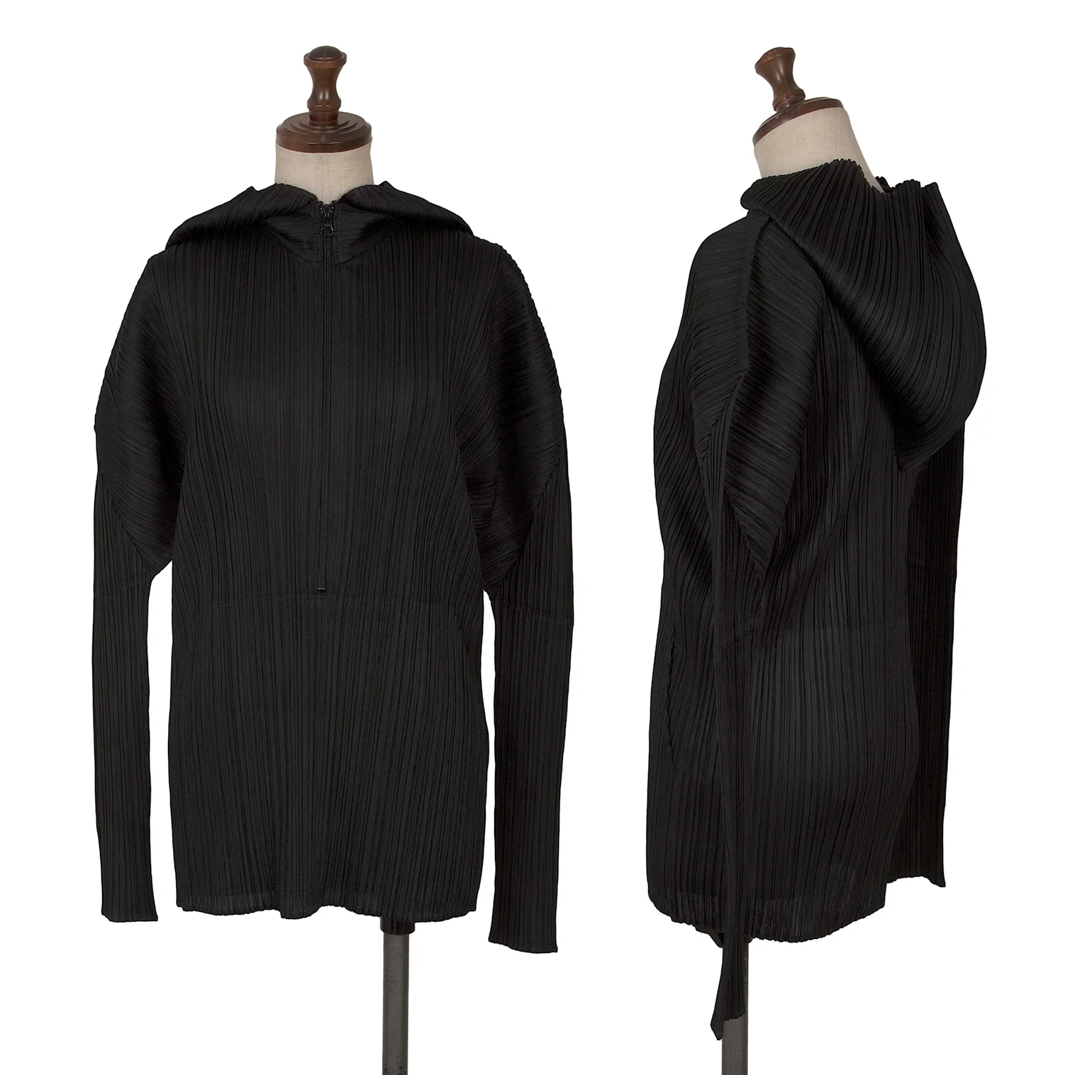 プリーツプリーズPLEATS PLEASE プリーツハーフジッププルオーバー