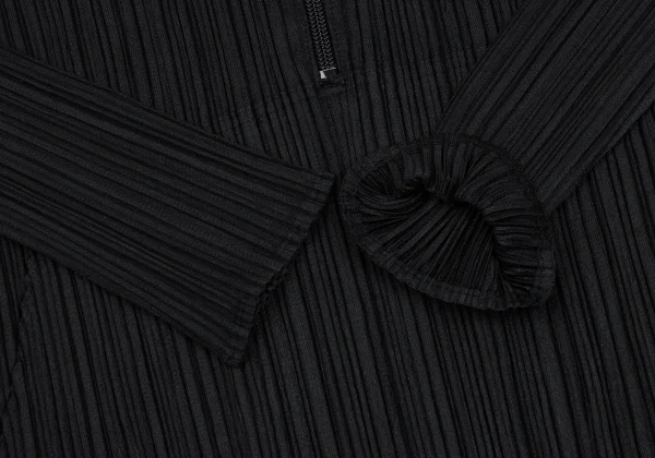 PLEATS PLEASE Pleats Half Zip Hoodie K-165908_008