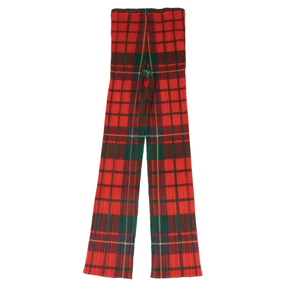 PLEATS PLEASE Checker Print Pleated Pants K-165915_006