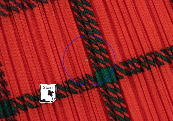 PLEATS PLEASE Checker Print Pleated Dress K-165916_004