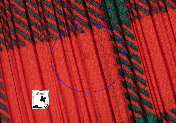 PLEATS PLEASE Checker Print Pleated Dress K-165916_010