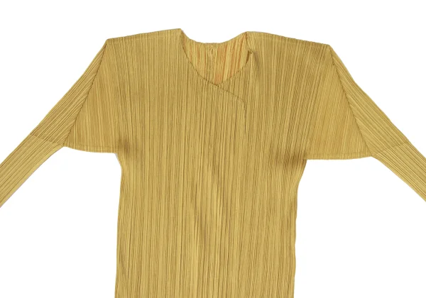 PLEATS PLEASE Pleated Buttonless Long Cardigan K-165917_005