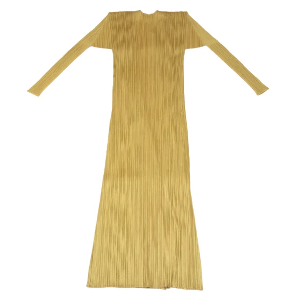 PLEATS PLEASE Pleated Buttonless Long Cardigan K-165917_010