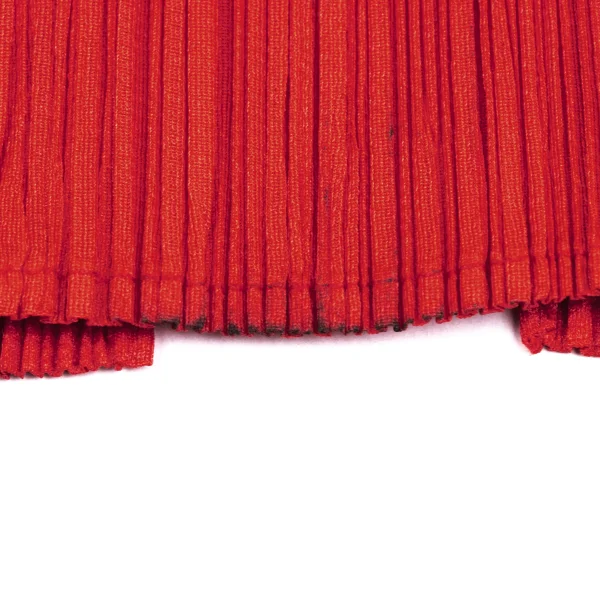 PLEATS PLEASE Back Slit Long Vest K-165919_008