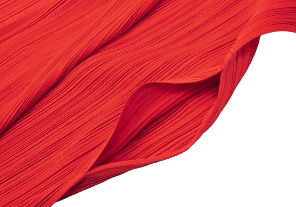 PLEATS PLEASE Back Slit Long Vest K-165919_009